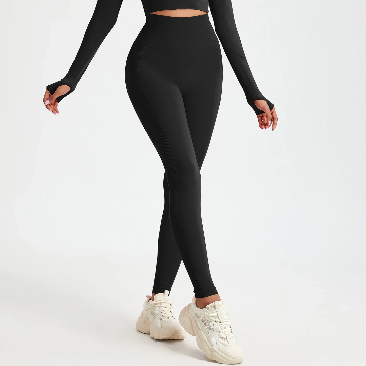 Women’s High Waist Gym Leggings – Tummy Control, Sexy, Fitness