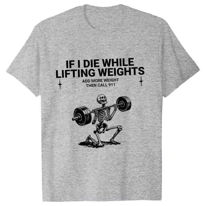 Funny Men’s Gym T-Shirts – Weightlifting, Fitness, Short Sleeve Tops