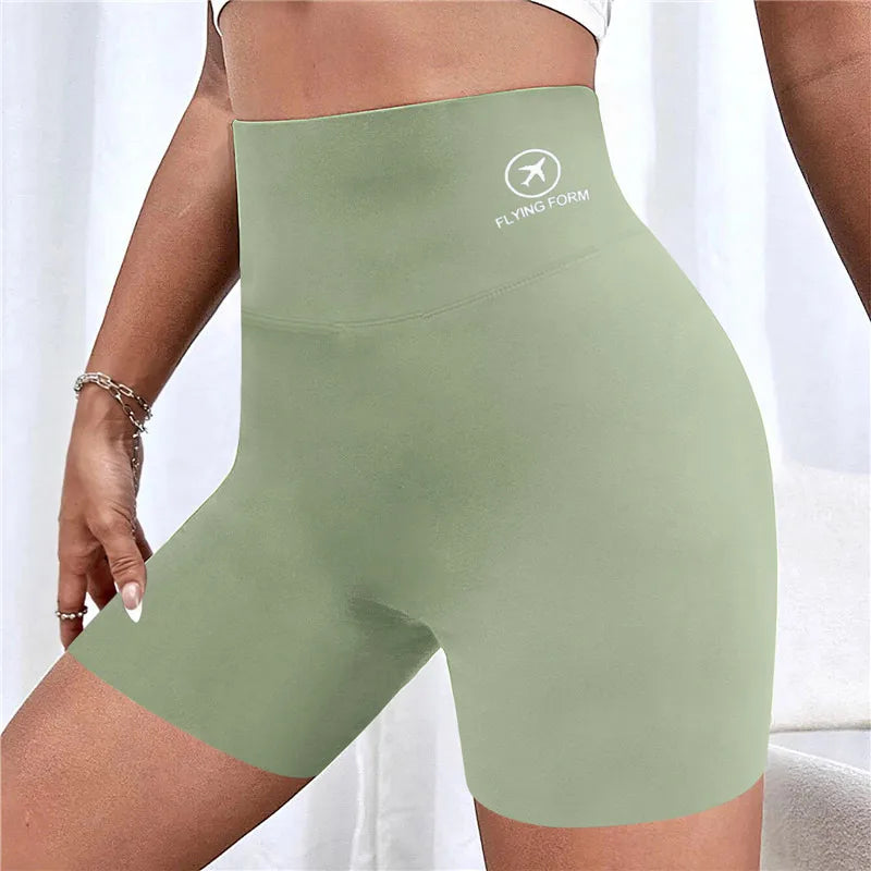Women’s High Waist Yoga Shorts – Fitness, Casual, Tight Workout Pants
