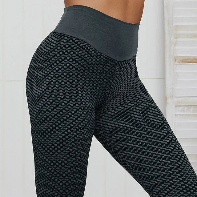 Women’s High Waist Seamless Leggings – Push Up, Sexy Printed