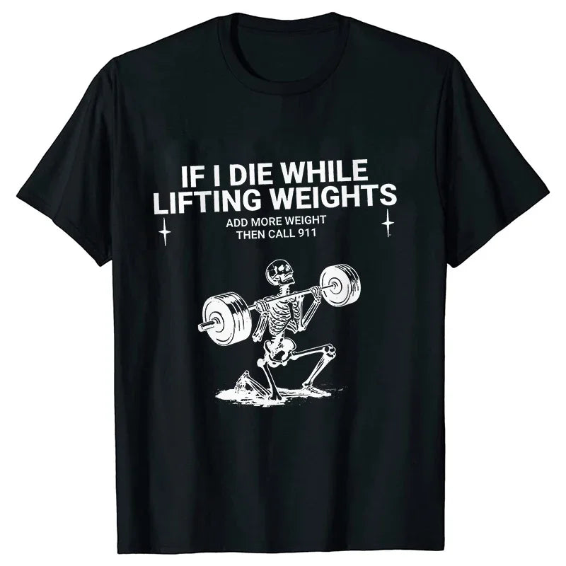 Funny Men’s Gym T-Shirts – Weightlifting, Fitness, Short Sleeve Tops