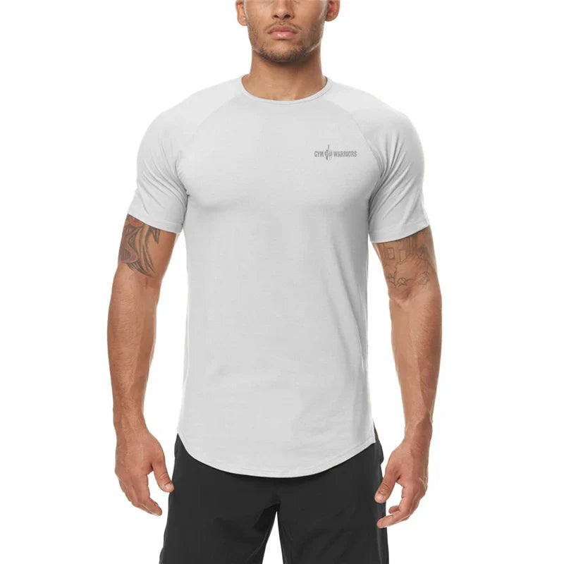Men’s Slim Fit Gym T-Shirts – Breathable, Quick Dry, Hip Hop