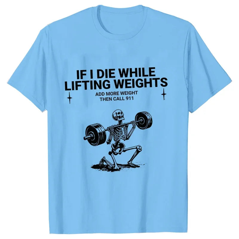 Funny Men’s Gym T-Shirts – Weightlifting, Fitness, Short Sleeve Tops