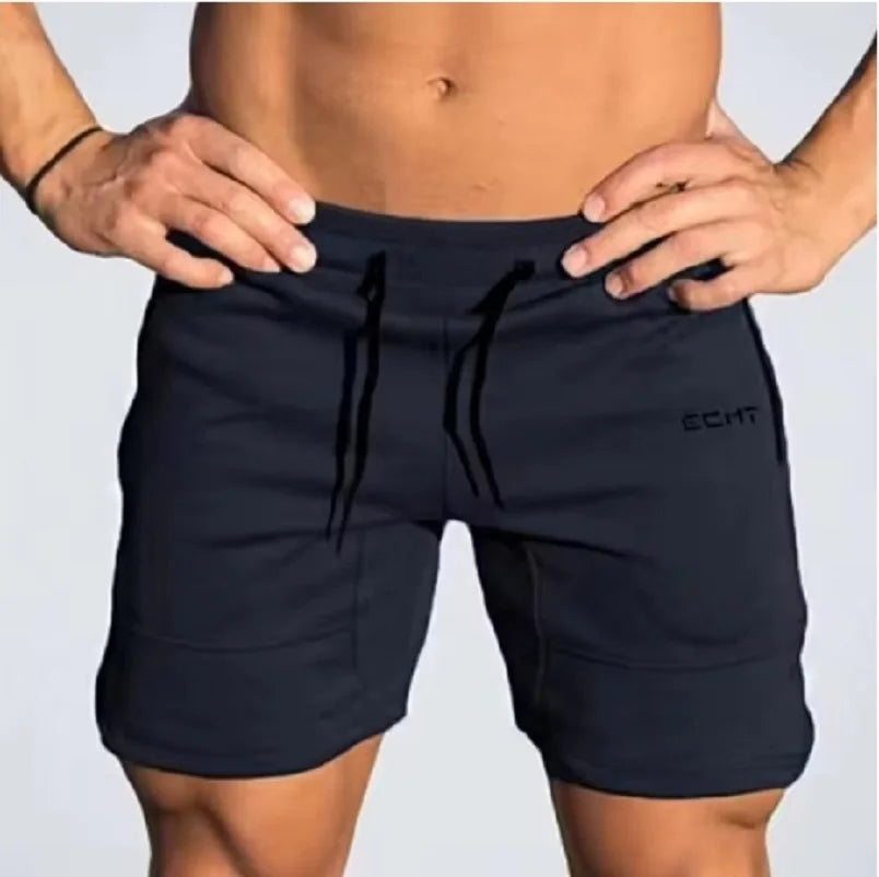 New Men’s Sports Shorts – Zip Pocket, Jogger, Fitness, Running