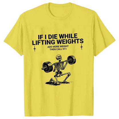 Funny Men’s Gym T-Shirts – Weightlifting, Fitness, Short Sleeve Tops