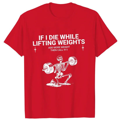 Funny Men’s Gym T-Shirts – Weightlifting, Fitness, Short Sleeve Tops