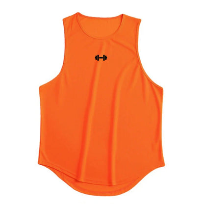 Summer Men’s Gym Tank Top – Quick-Dry, Loose, Sleeveless Shirt
