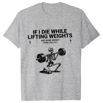 Funny Men’s Gym T-Shirts – Weightlifting, Fitness, Short Sleeve Tops