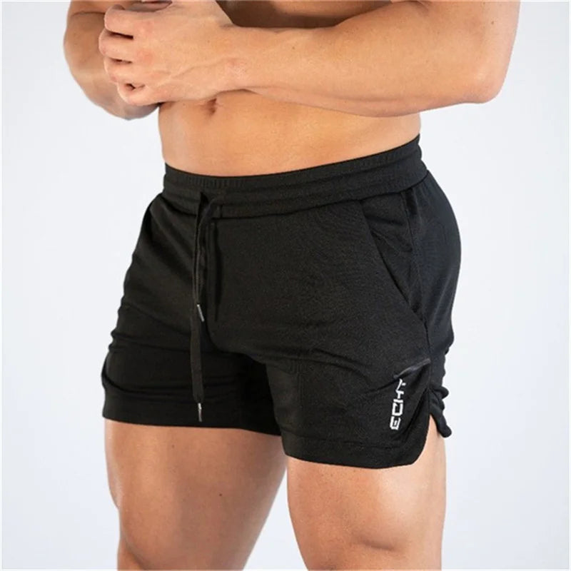 2025 Men’s Fitness Shorts – Breathable Mesh, Quick Dry Workout