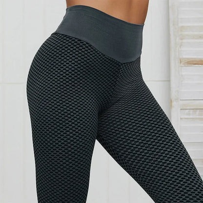 Women’s High Waist Seamless Leggings – Push Up, Sexy Printed