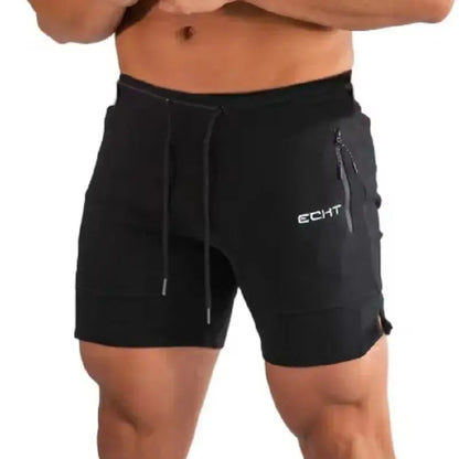 New Men’s Sports Shorts – Zip Pocket, Jogger, Fitness, Running