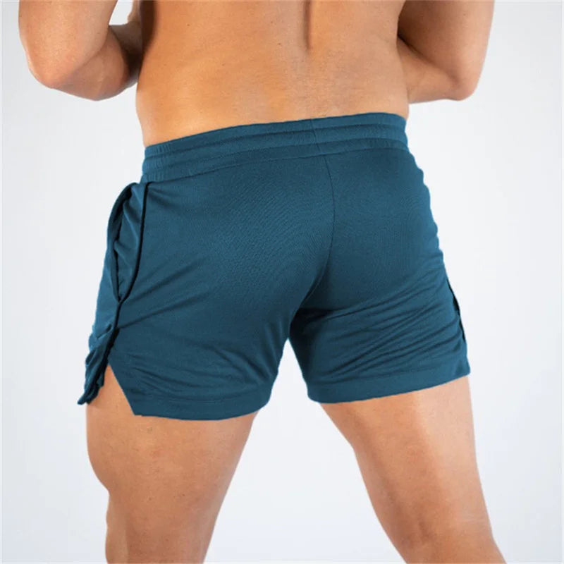 2025 Men’s Fitness Shorts – Breathable Mesh, Quick Dry Workout