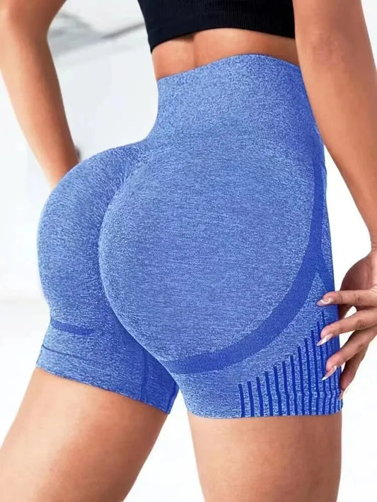 Women’s High Waist Yoga Shorts – Lift Butt, Fitness Running