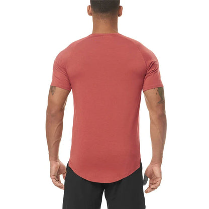 Men’s Slim Fit Gym T-Shirts – Breathable, Quick Dry, Hip Hop