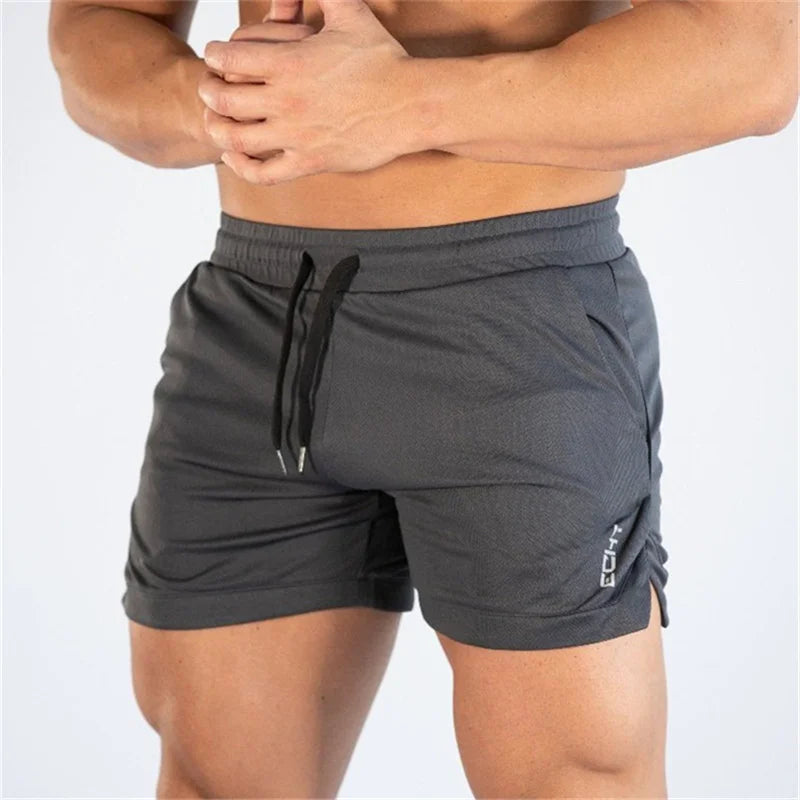 2025 Men’s Fitness Shorts – Breathable Mesh, Quick Dry Workout