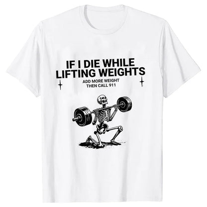 Funny Men’s Gym T-Shirts – Weightlifting, Fitness, Short Sleeve Tops