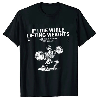 Funny Men’s Gym T-Shirts – Weightlifting, Fitness, Short Sleeve Tops
