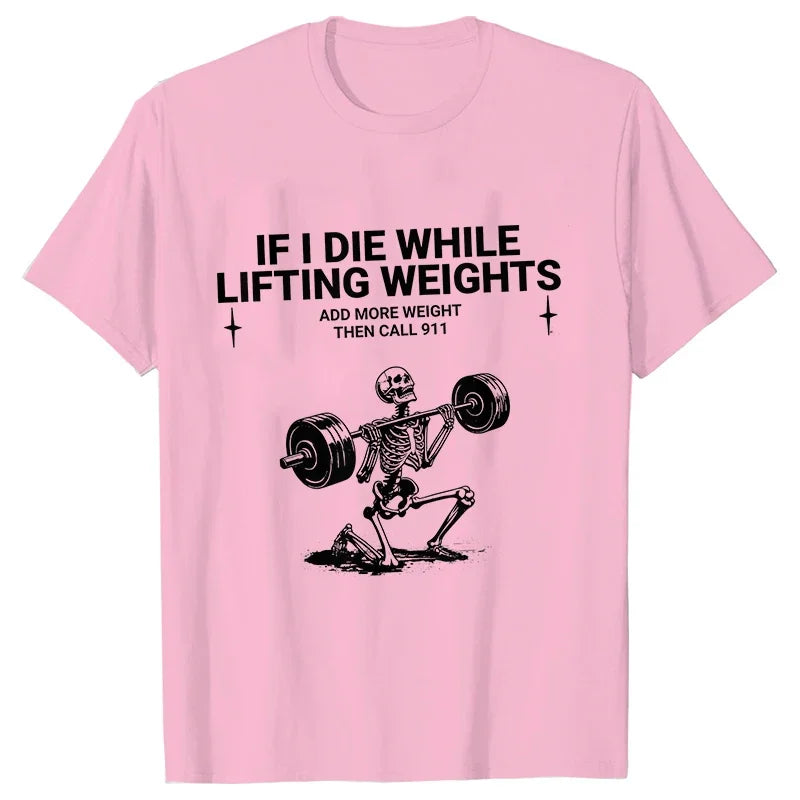 Funny Men’s Gym T-Shirts – Weightlifting, Fitness, Short Sleeve Tops
