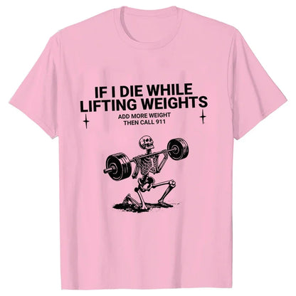 Funny Men’s Gym T-Shirts – Weightlifting, Fitness, Short Sleeve Tops