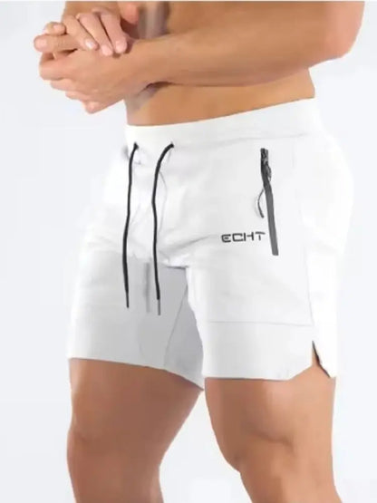 New Men’s Sports Shorts – Zip Pocket, Jogger, Fitness, Running
