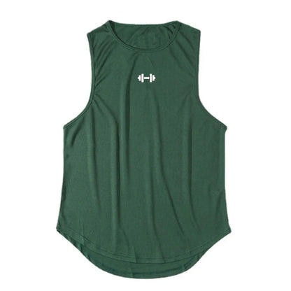 Summer Men’s Gym Tank Top – Quick-Dry, Loose, Sleeveless Shirt