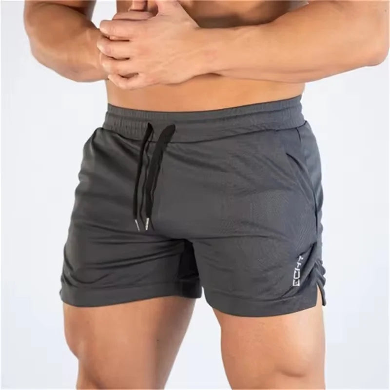 2025 Men’s Fitness Shorts – Breathable Mesh, Quick Dry Workout