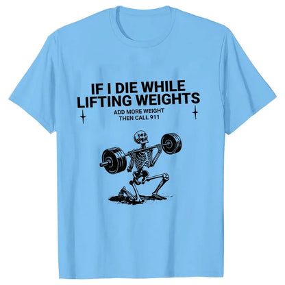 Funny Men’s Gym T-Shirts – Weightlifting, Fitness, Short Sleeve Tops