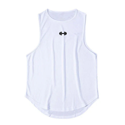 Summer Men’s Gym Tank Top – Quick-Dry, Loose, Sleeveless Shirt